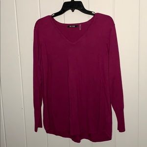 NWT Nic + Zoe Fushia Lightweight Sweater